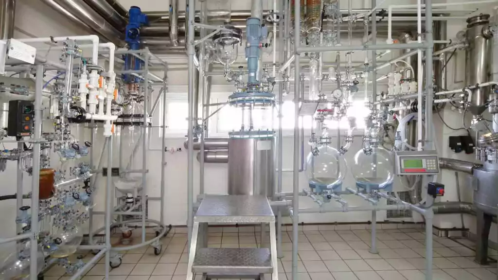 Steam distillation process
